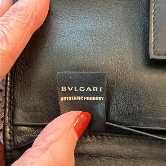 BVLGARI Black Leather Women's Wallet excellent condition soft leather 😀 - Picture 6 of 15